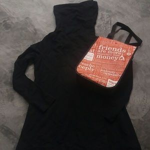 Lululemon Savasana Wrap Black Sweater Jacket